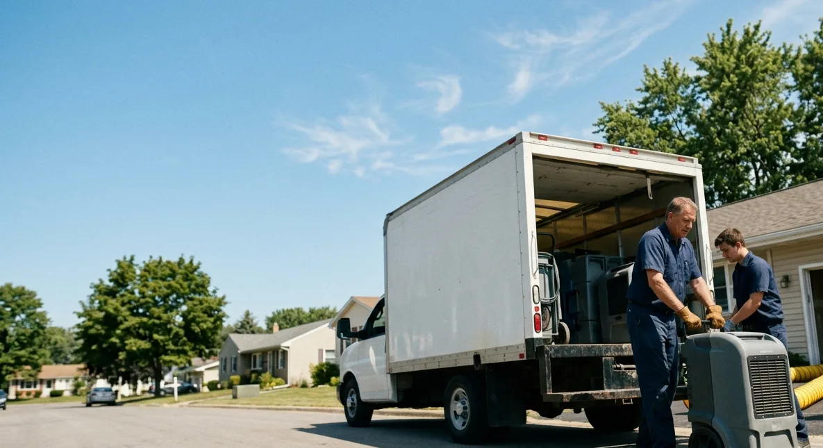 Water Damage Cleanup in Milton, IL near me